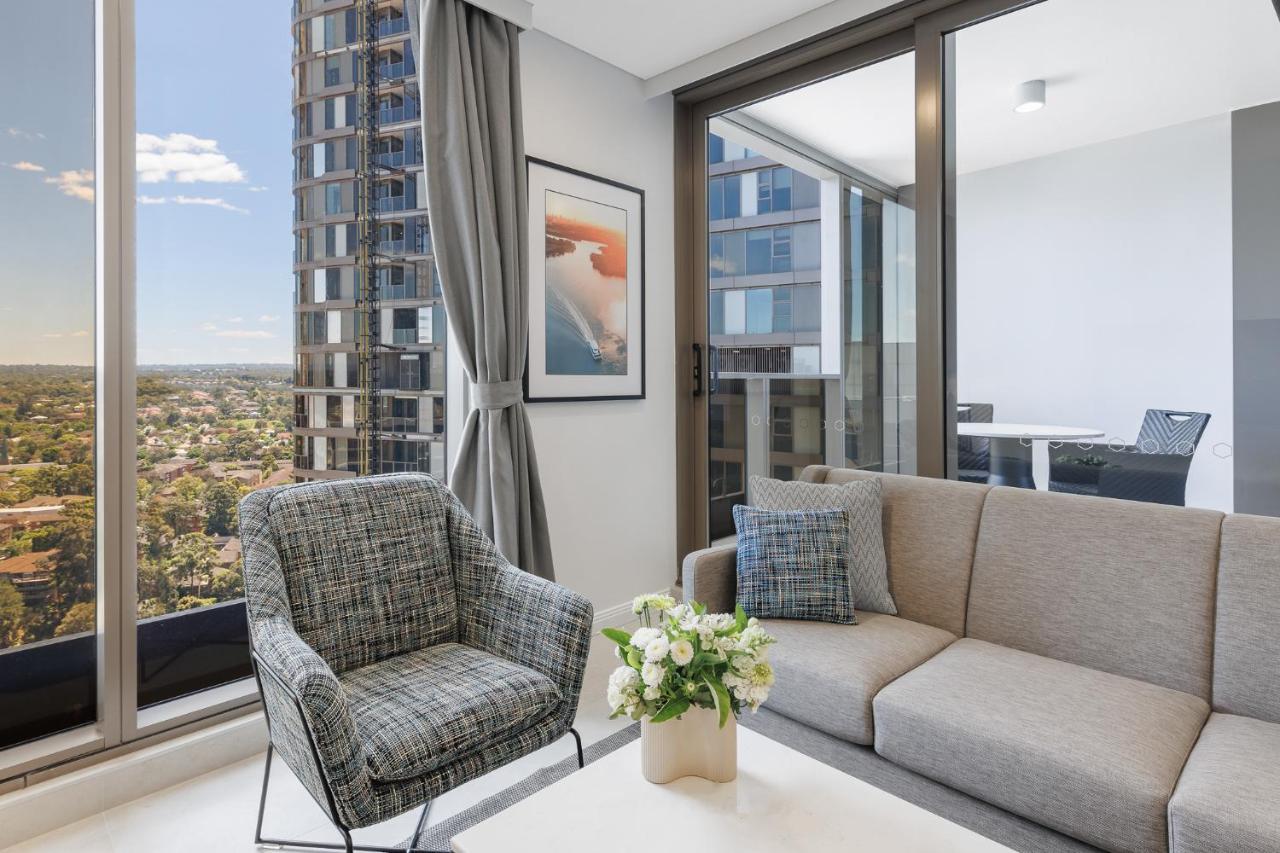 Meriton Suites George Street, Parramatta Sydney Bagian luar foto