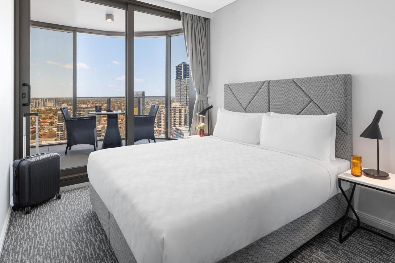 Meriton Suites George Street, Parramatta Sydney Bagian luar foto