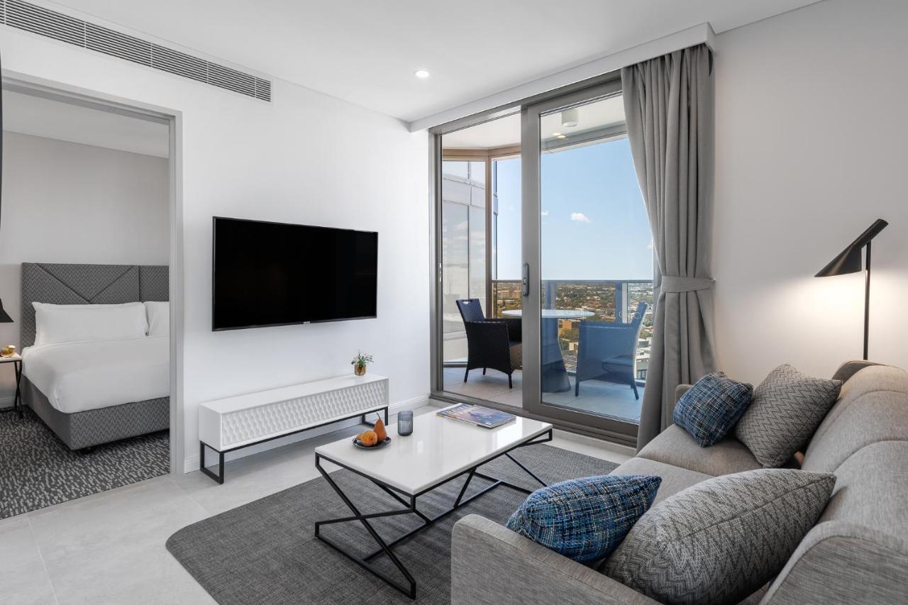 Meriton Suites George Street, Parramatta Sydney Bagian luar foto