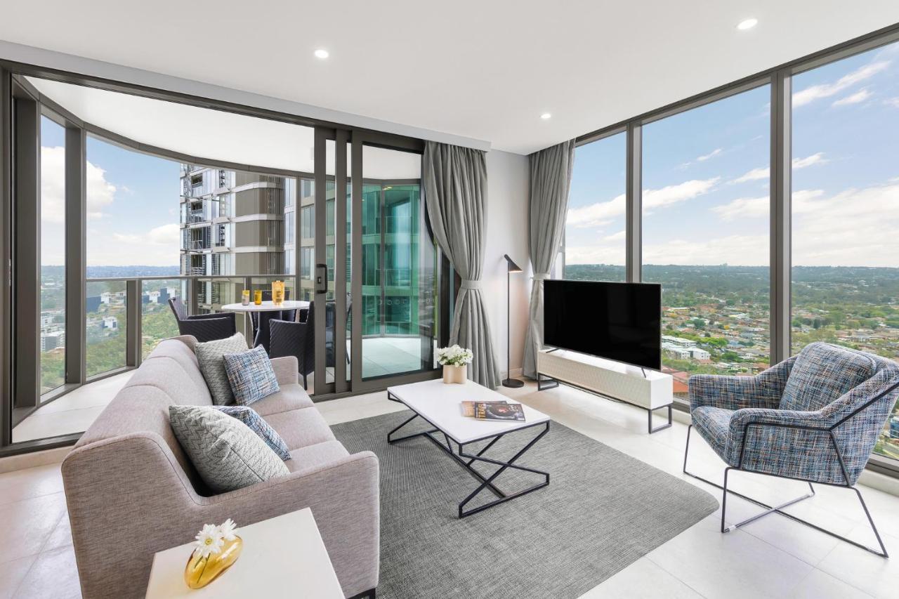 Meriton Suites George Street, Parramatta Sydney Bagian luar foto