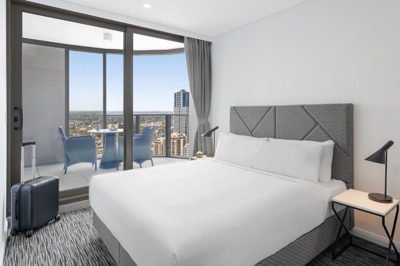 Meriton Suites George Street, Parramatta Sydney Bagian luar foto