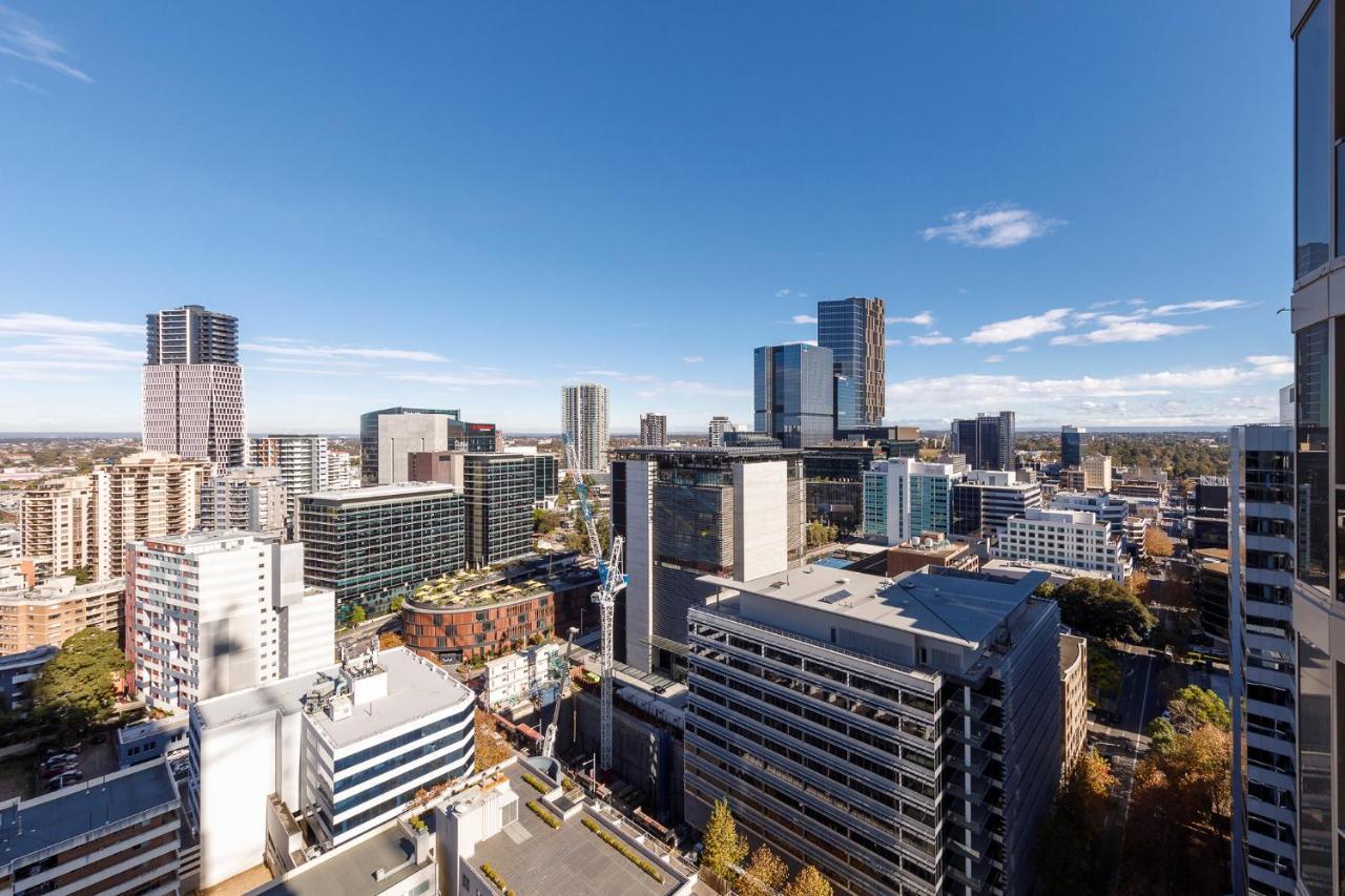 Meriton Suites George Street, Parramatta Sydney Bagian luar foto