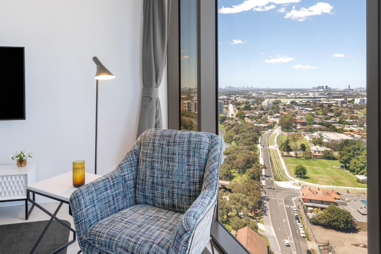 Meriton Suites George Street, Parramatta Sydney Bagian luar foto