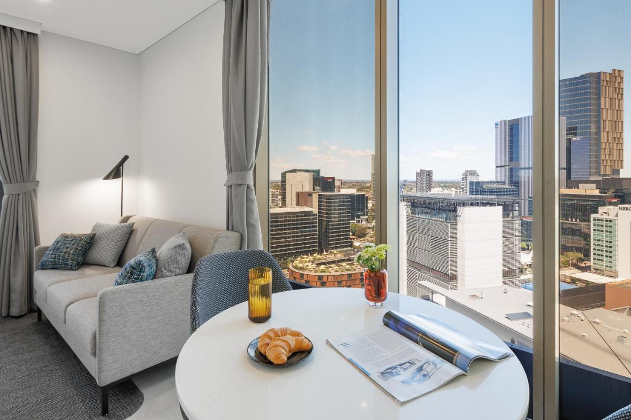 Meriton Suites George Street, Parramatta Sydney Bagian luar foto
