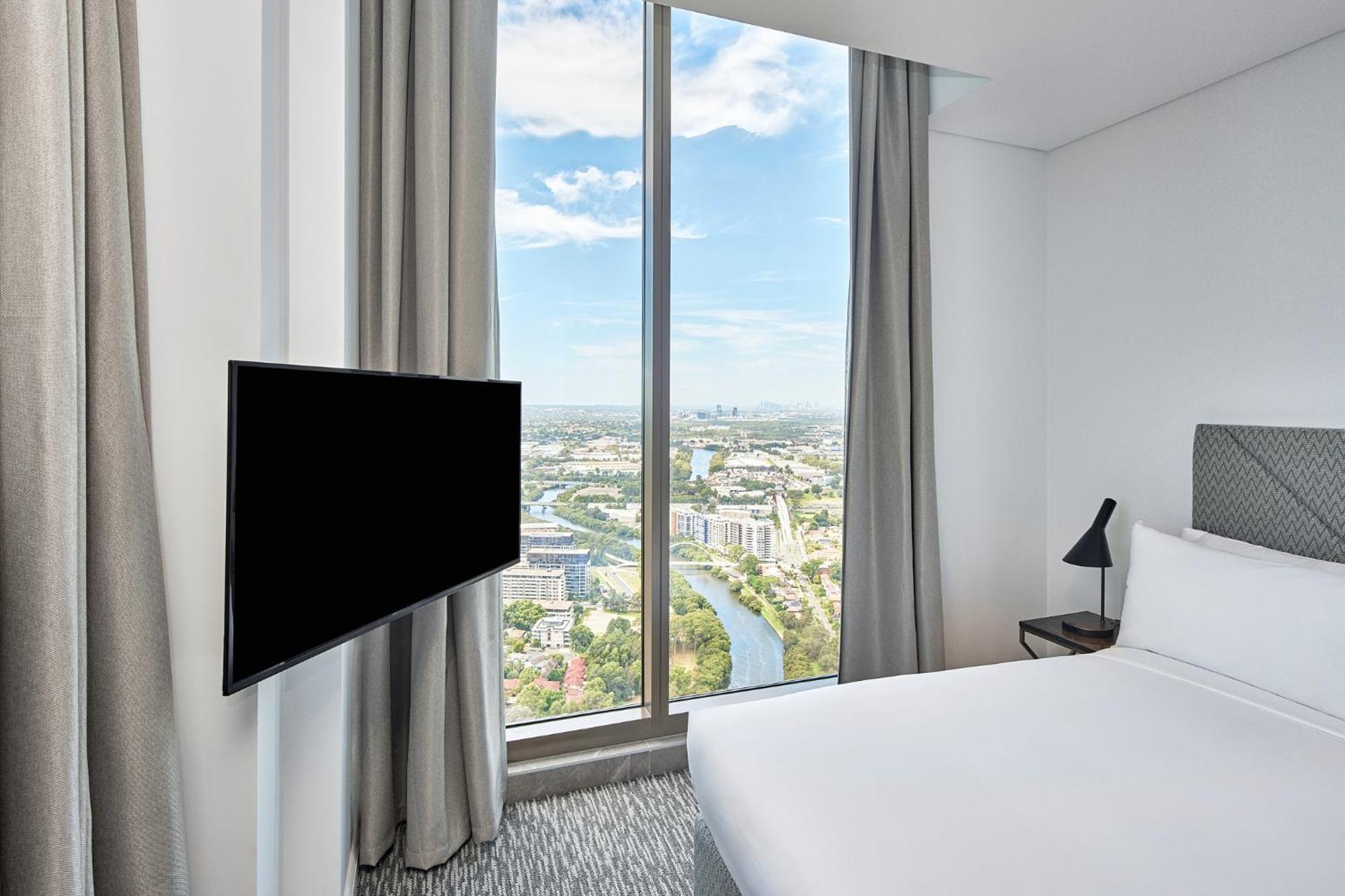 Meriton Suites George Street, Parramatta Sydney Bagian luar foto