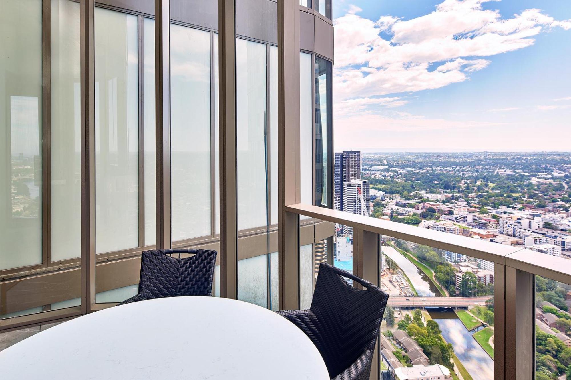 Meriton Suites George Street, Parramatta Sydney Bagian luar foto