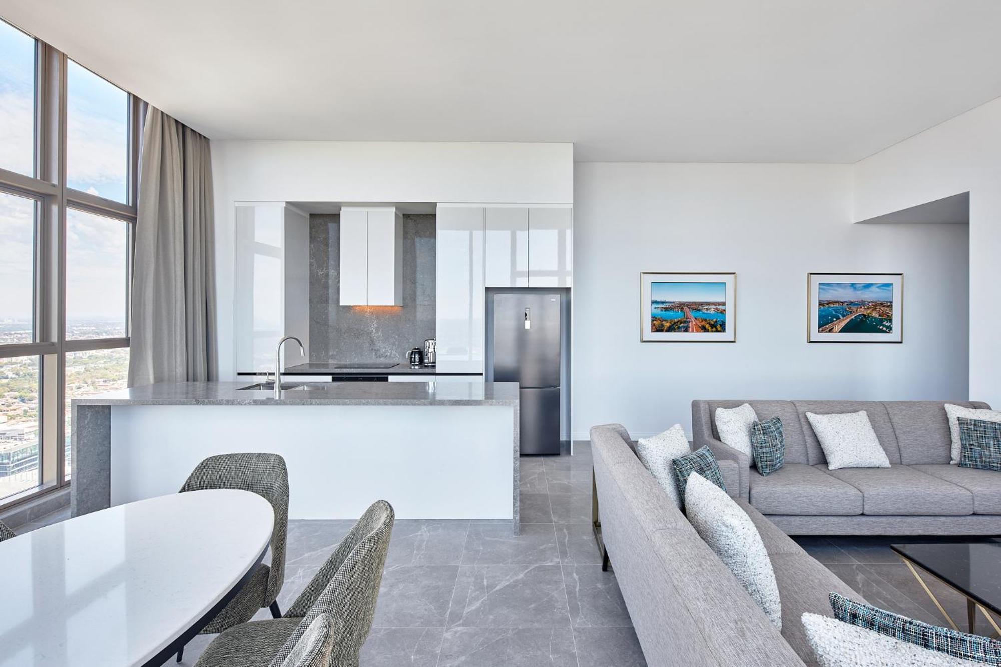 Meriton Suites George Street, Parramatta Sydney Bagian luar foto