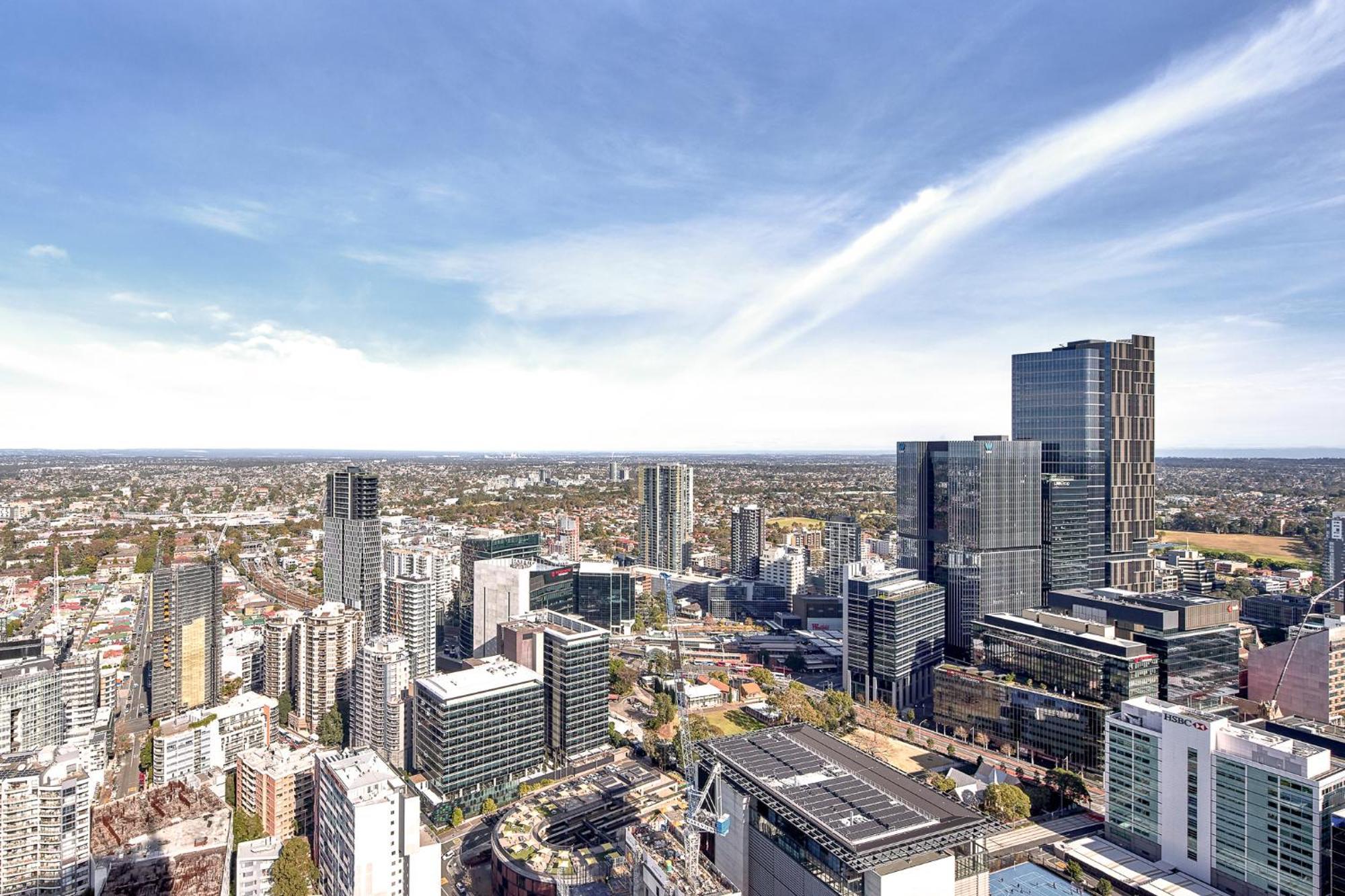 Meriton Suites George Street, Parramatta Sydney Bagian luar foto